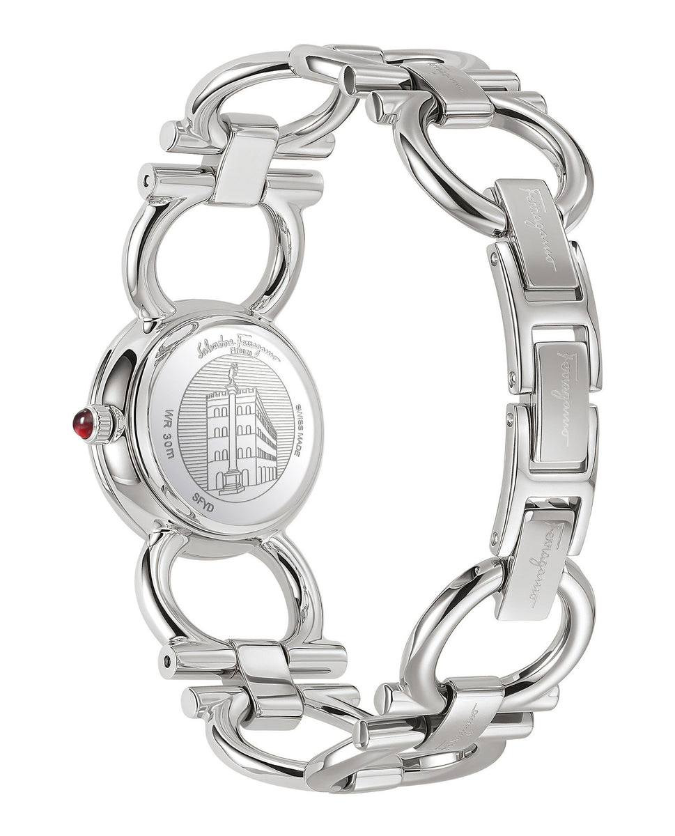 Salvatore Ferragamo Double Gancini Bracelet Watch – SOULER